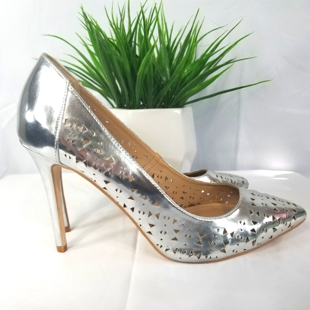 JUSTFAB Silver Shoes